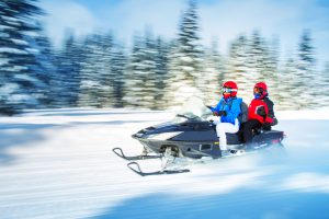 Having fun in the winter