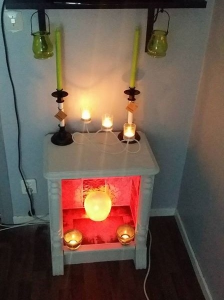 DIY öppen spis
